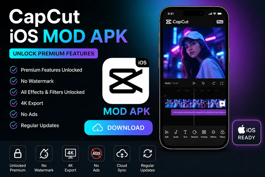 CapCut iOS Mod APK